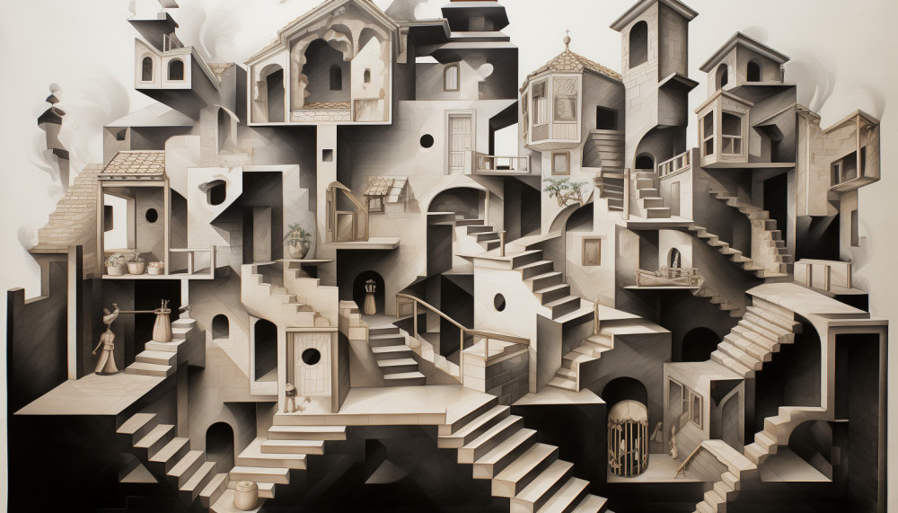 Il mistero dietro i disegni di Escher: geometria e illusione